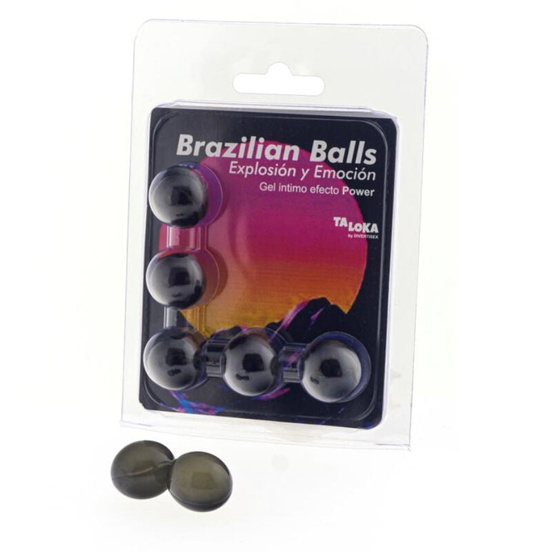 TALOKA - 5 SFERE BRASILIANE GEL EMOZIONANTE EFFETTO POWER – Palle brasiliane – foto 2