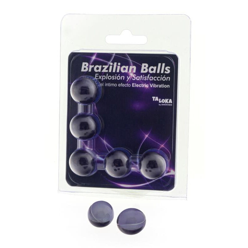 TALOKA - 5 SFERE BRASILIANE ELETTRICHE EFFETTO VIBRANTE EMOZIONANTE GEL – Palle brasiliane – foto 2
