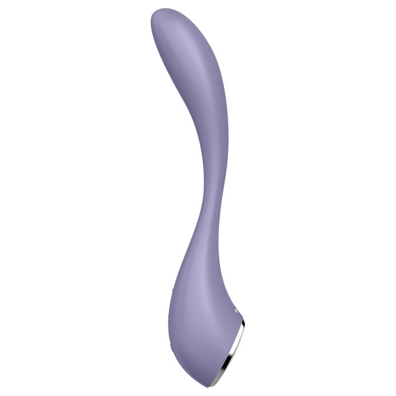 SATISFYER - MULTI VIBRATORE G-SPOT FLEX 5 LILLA – Vibratori con APP – foto 3