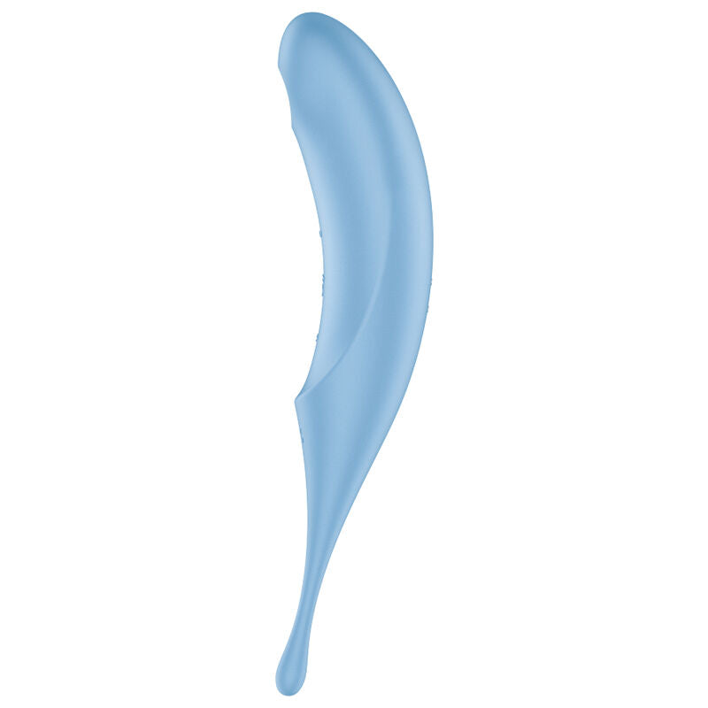 SATISFYER - STIMOLATORE E VIBRATORE TWIRLING PRO AIR PULSE BLU – Stimolatore dell'aria nessuna vibrazione – foto 3