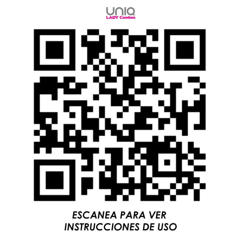 UNIQ - LADY CONDOM PRESERVATIVO FEMMINILE SENZA LATTICE CON CINGHIA DI LEGGENDA 3 UNITÀ – Senza latex – foto 2