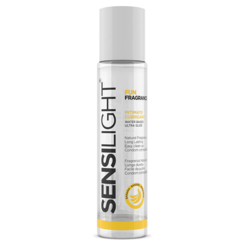 INTIMATELINE - LUBRIFICANTE A BASE ACQUA SENSILIGHT BANANA 60 ML – Con sapori deliziosi