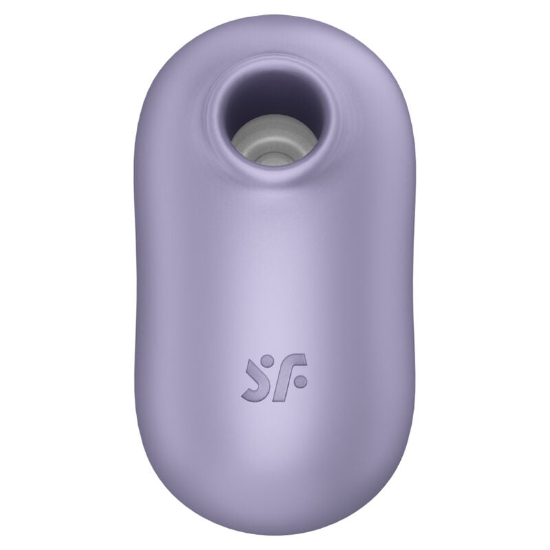 SATISFYER - PRO TO GO 2 DOPPIO STIMOLATORE E VIBRATORE VIOLA – Stimolatore dell'aria nessuna vibrazione – foto 2