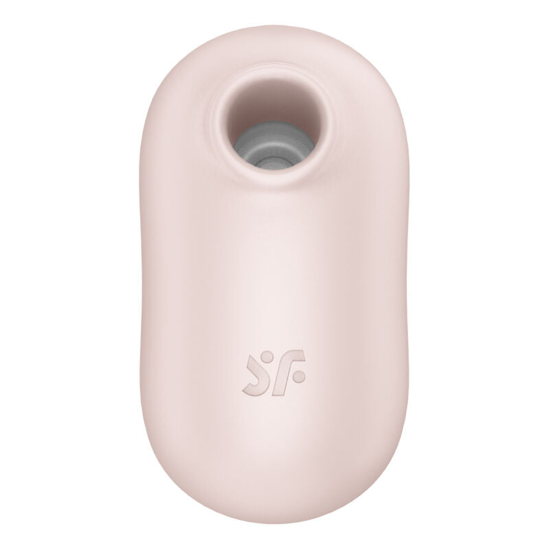 SATISFYER - PRO TO GO 2 DOPPIO STIMOLATORE E VIBRATORE BEIGE – Stimolatore dell'aria nessuna vibrazione – foto 2