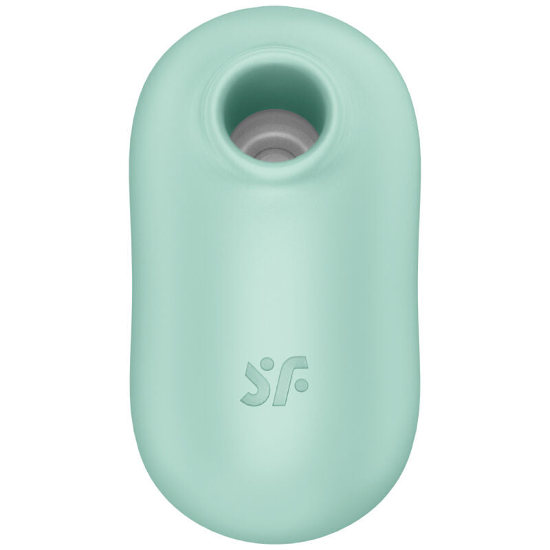 SATISFYER - PRO TO GO 2 DOPPIO STIMOLATORE E VIBRATORE VERDE – Stimolatore dell'aria nessuna vibrazione – foto 2