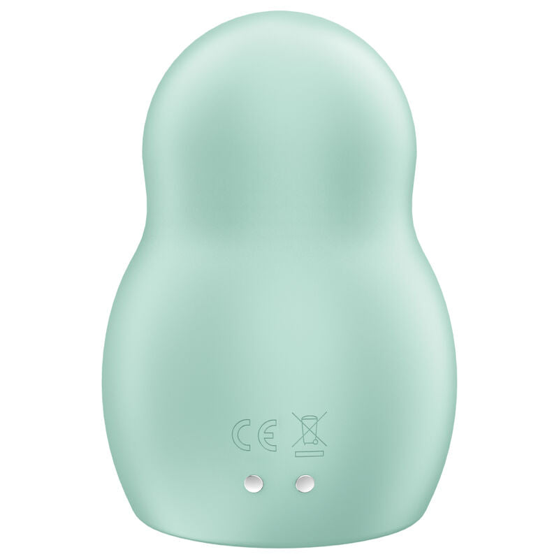 SATISFYER - PRO TO GO 1 DOPPIO STIMOLATORE E VIBRATORE VERDE – Stimolatore dell'aria nessuna vibrazione – foto 3