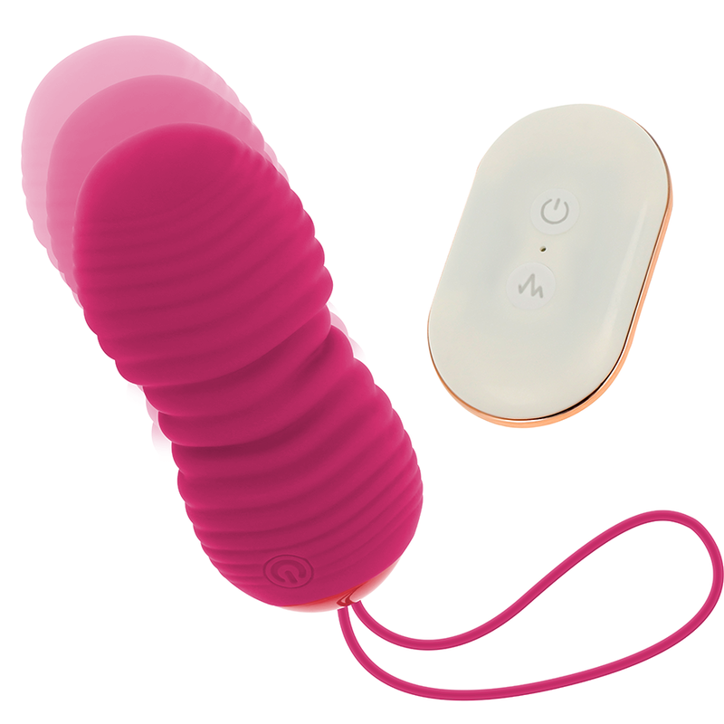 OHMAMA - UOVO TELECOMANDO 7 MODALITÀ SU E GIÙ ROSA – Telecomando – foto 2