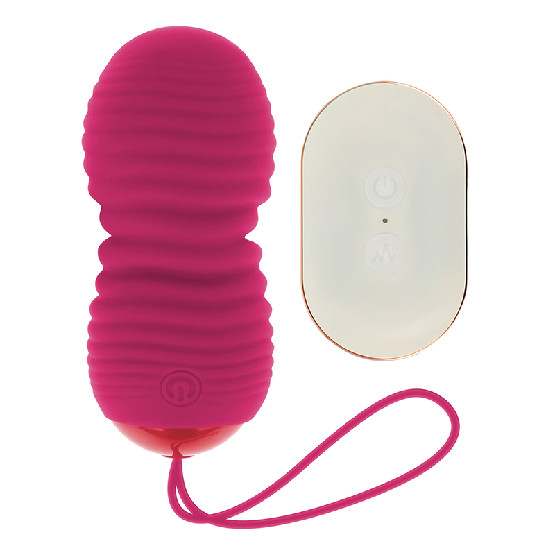 OHMAMA - UOVO TELECOMANDO 7 MODALITÀ SU E GIÙ ROSA – Telecomando