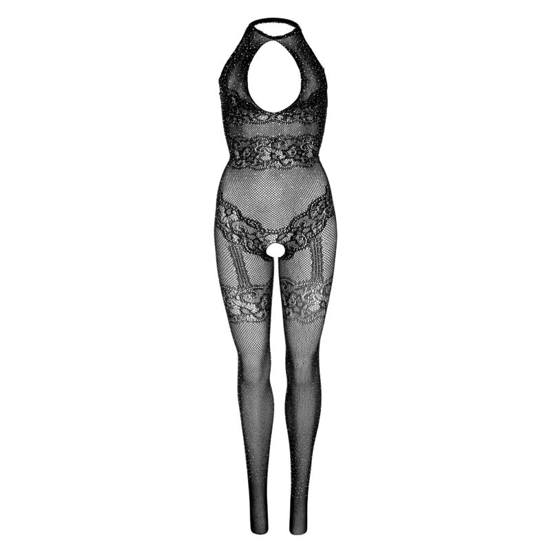 LEG AVENUE - BODYSTOCKING A RETE SENZA CUCITURE LEG AVENUE - TAGLIA UNICA - NERO – Bodystocking – foto 3