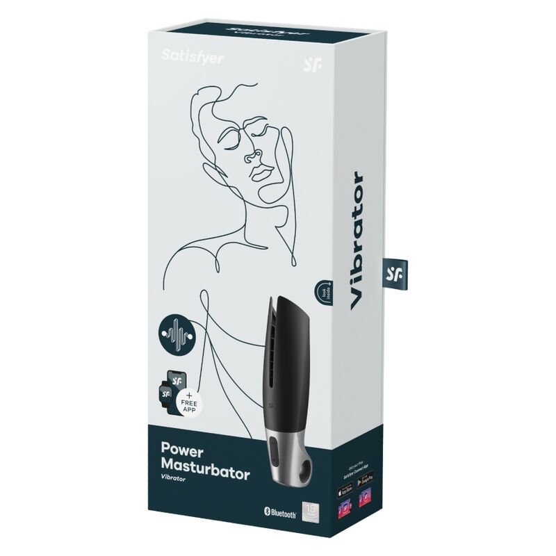 SATISFYER - MASTURBATORE POWER NERO – Masturbatore automatico – foto 6
