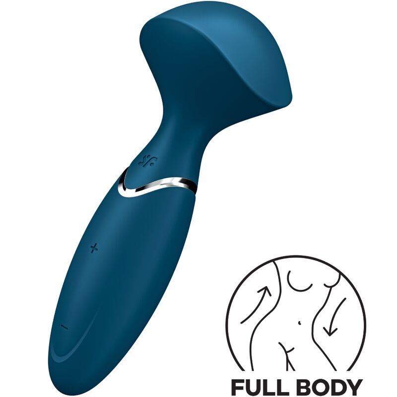 SATISFYER - MINI WOND-ER BLU – Per il clitoride