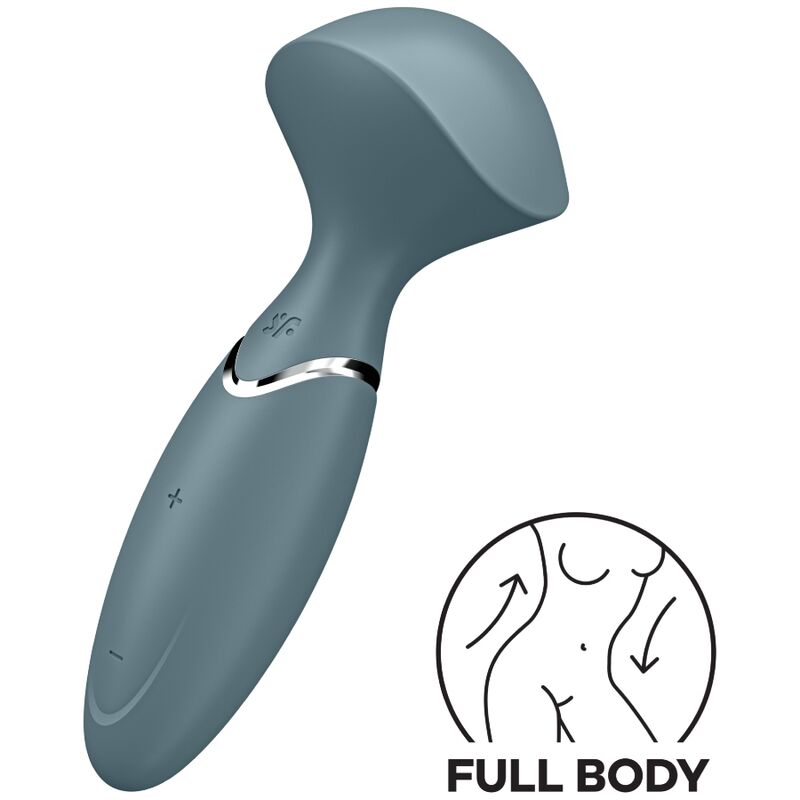SATISFYER - MINI WOND-ER GRIGIO – Per il clitoride