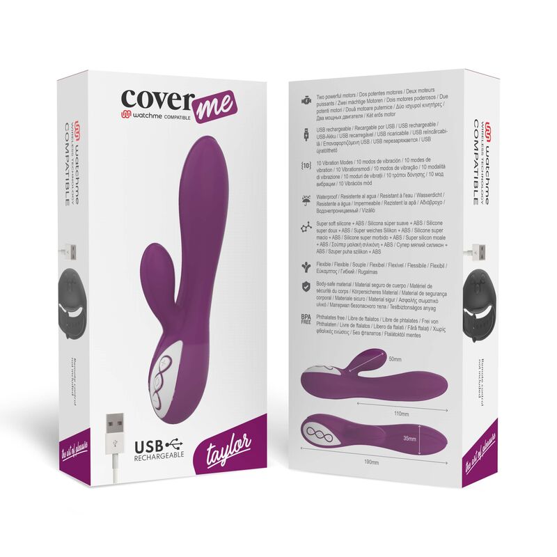 COVERME - TAYLOR VIBRATORE + TELECOMANDO WATCHME – Telecomando – foto 6
