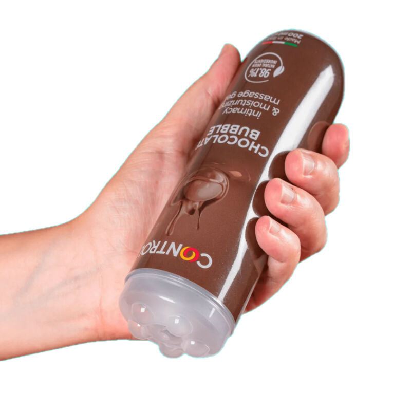 CONTROL - GEL DA MASSAGGIO 3 IN 1 BOLLA DI CIOCCOLATO 200 ML – Oli Aromatizzati – foto 3