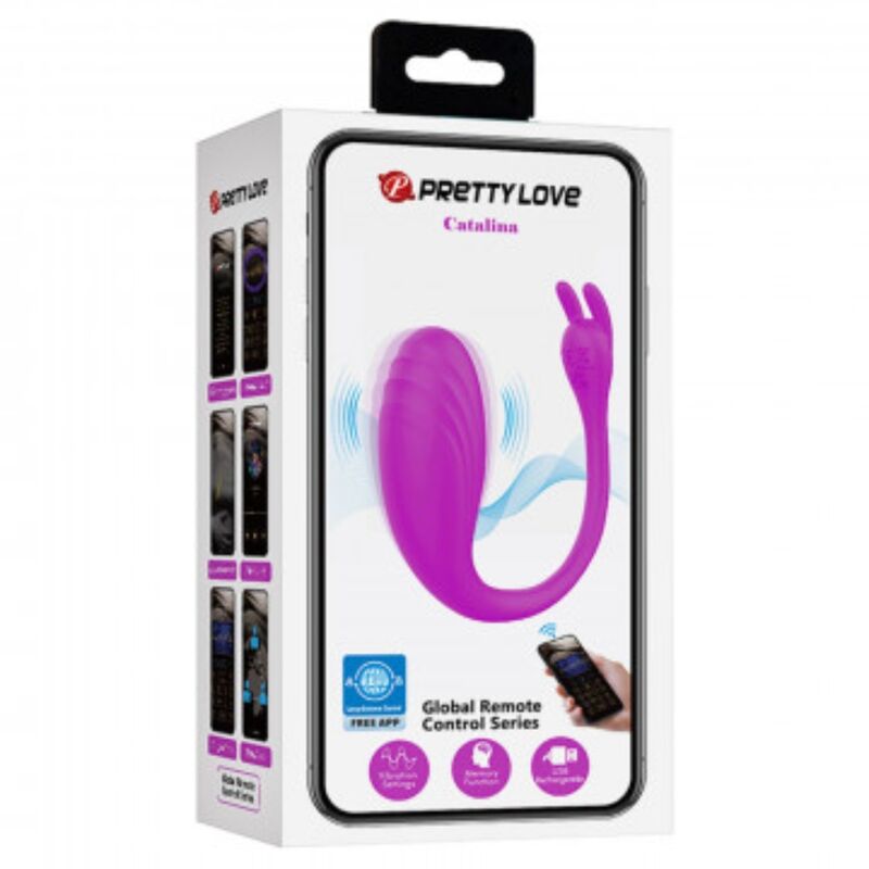 PRETTY LOVE - APP GRATUITA MASSAGGIATORE CATALINA LILLA – Vibratori con APP – foto 6