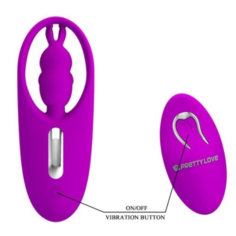 PRETTY LOVE - STIMOLATORE PER MUTANDINE CON TELECOMANDO WILD RABBIT LILLA – Telecomando