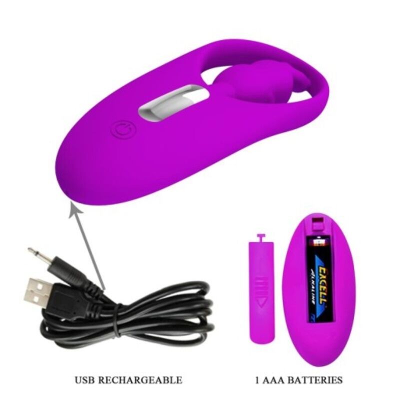 PRETTY LOVE - STIMOLATORE PER MUTANDINE CON TELECOMANDO WILD RABBIT LILLA – Telecomando – foto 4