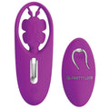 PRETTY LOVE - STIMOLATORE A FARFALLA PER MUTANDINE DANCING CON TELECOMANDO LILLA – Telecomando