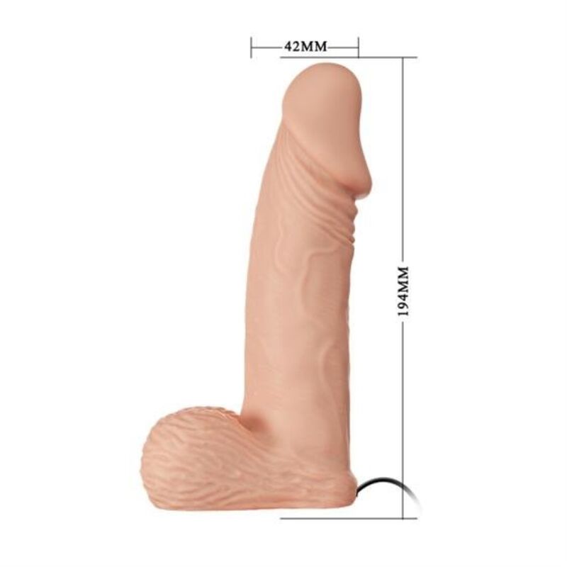 BAILE - IMBRAGATURA DA ULTRA PASSIONATA 19.4 CM NATURALE – Imbracature a vibrazione – foto 5