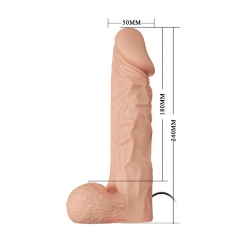 BAILE - IMBRAGATURA DA ULTRA PASSIONATA 24 CM NATURALE – Imbracature senza vibrazioni – foto 4