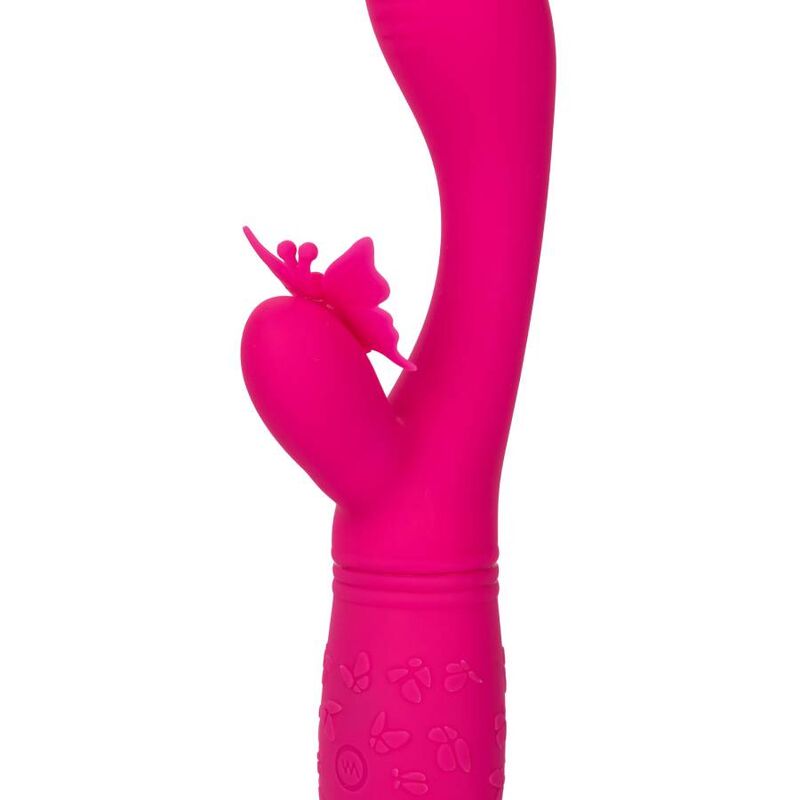 CALEXOTICS - BUTTERFLY KISS FLUTTER ROSA – Vibratori di coniglio – foto 6