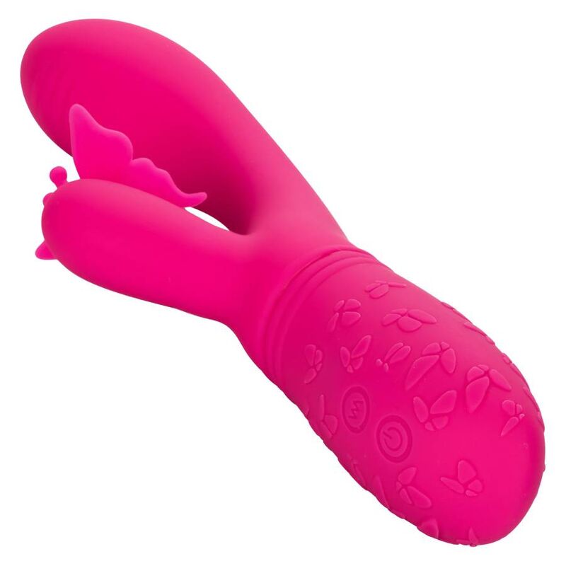 CALEXOTICS - BUTTERFLY KISS FLUTTER ROSA – Vibratori di coniglio – foto 10