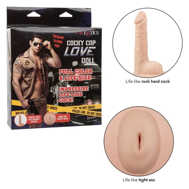 CALEXOTICS - COCKY COP LOVE BAMBOLA – Bambole gonfiabili – foto 2