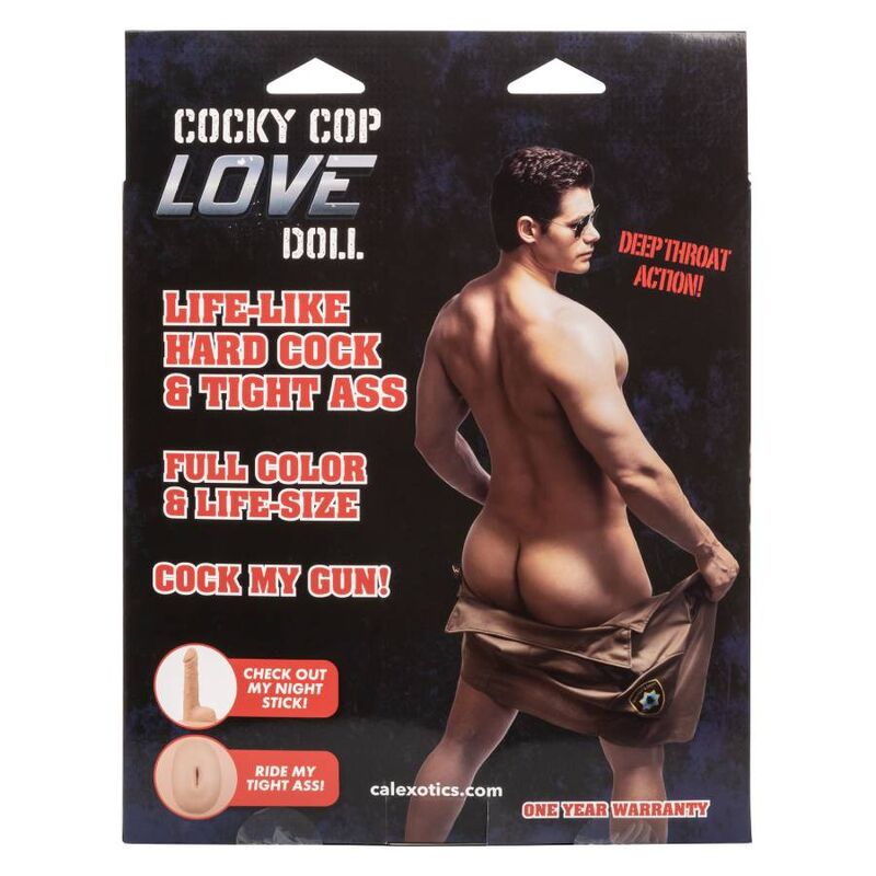 CALEXOTICS - COCKY COP LOVE BAMBOLA – Bambole gonfiabili – foto 3