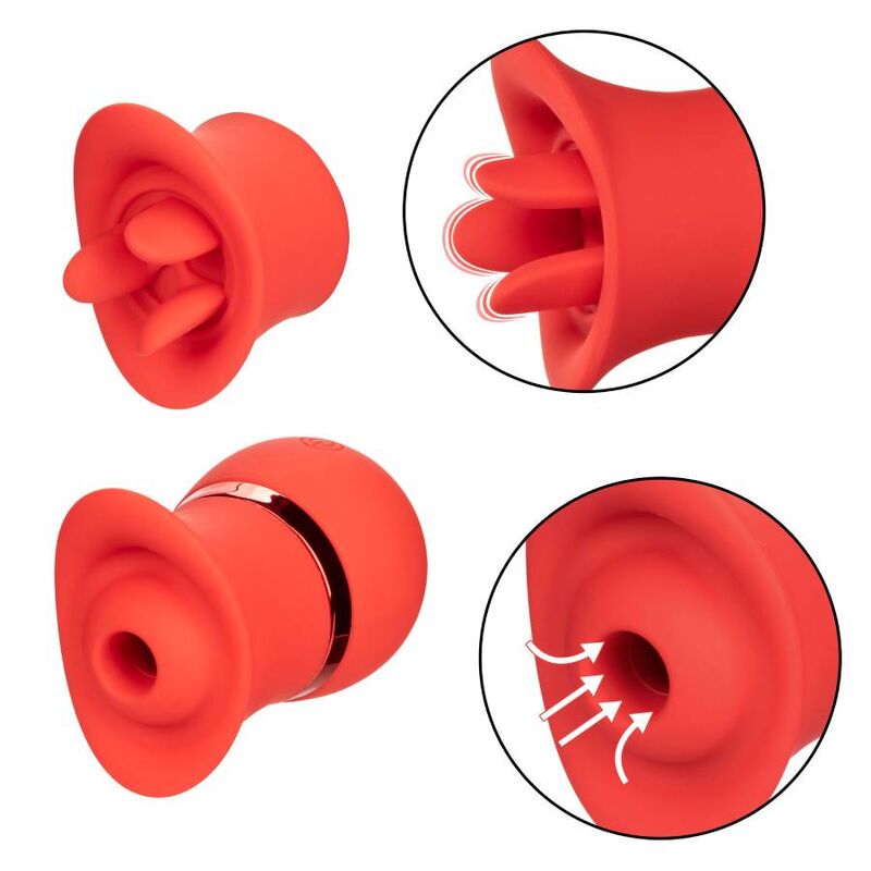 CALEXOTICS - SET FRENCH KISS SUCCHIA E GIOCA – Vibratori clitoridei da posare – foto 4