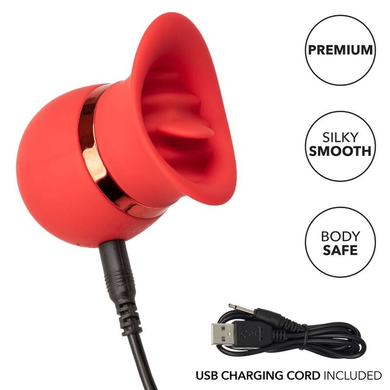 CALEXOTICS - FRENCH BACIO DOLCE PARLATORE – Vibratori clitoridei da posare – foto 4