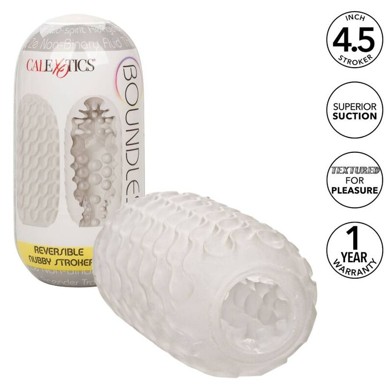 CALEXOTICS - NUBBY STROKER REVERSIBILE – Vagine con vibrazione – foto 2