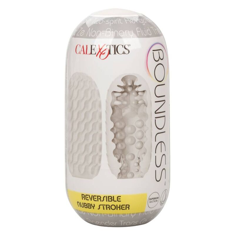 CALEXOTICS - NUBBY STROKER REVERSIBILE – Vagine con vibrazione