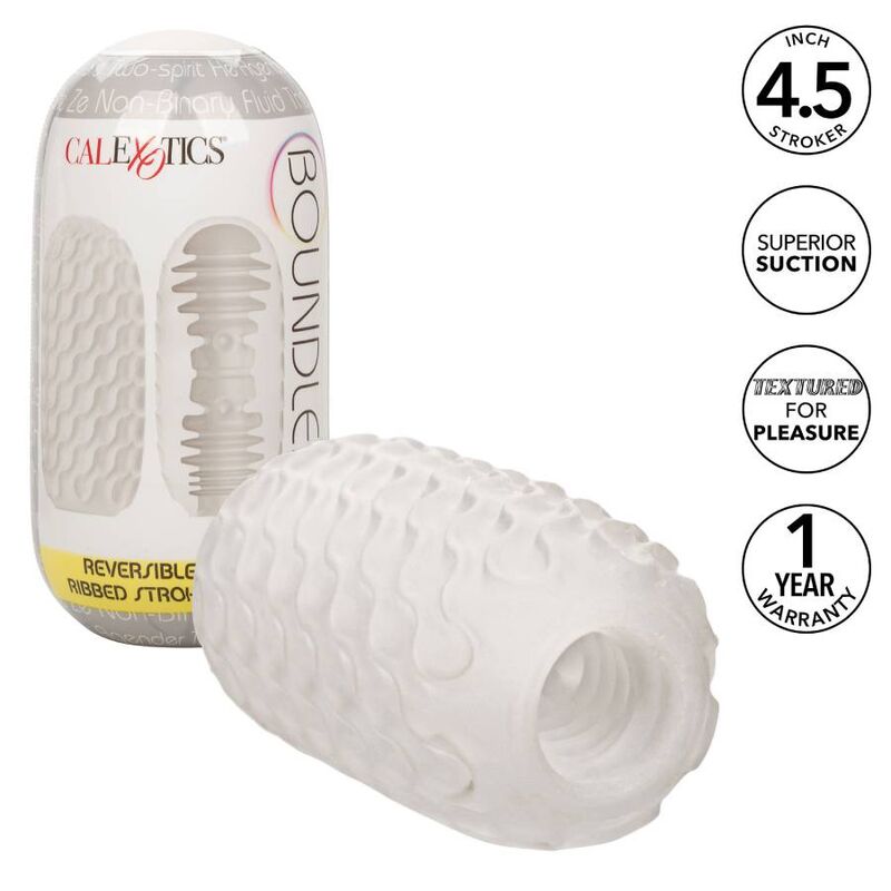 CALEXOTICS - STROKER REVERSIBILE A COSTE – Vagine con vibrazione – foto 2