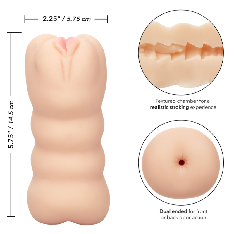 CALEXOTICS - EMOZIONE ECONOMICA A TRE VIE – Vagine con vibrazione – foto 3