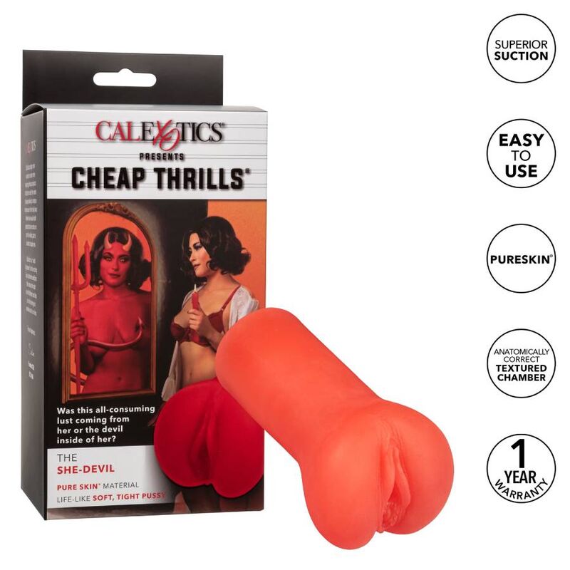 CALEXOTICS - CHEAP EMOZIONA THE SHE DEVIL – Vagine con vibrazione – foto 5