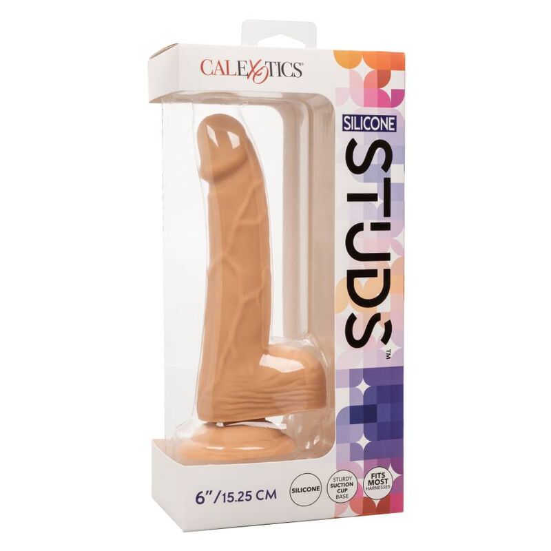 CALEXOTICS - BORCHIE IN SILICONE 15.24 CM PELLE – Falli senza vibrazioni – foto 11