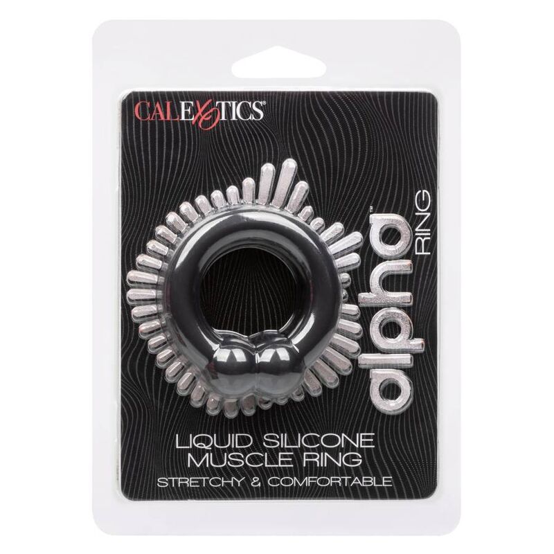 CALEXOTICS - ALPHA MUSCLE ANELLO NERO – Cockring senza vibrazione – foto 8