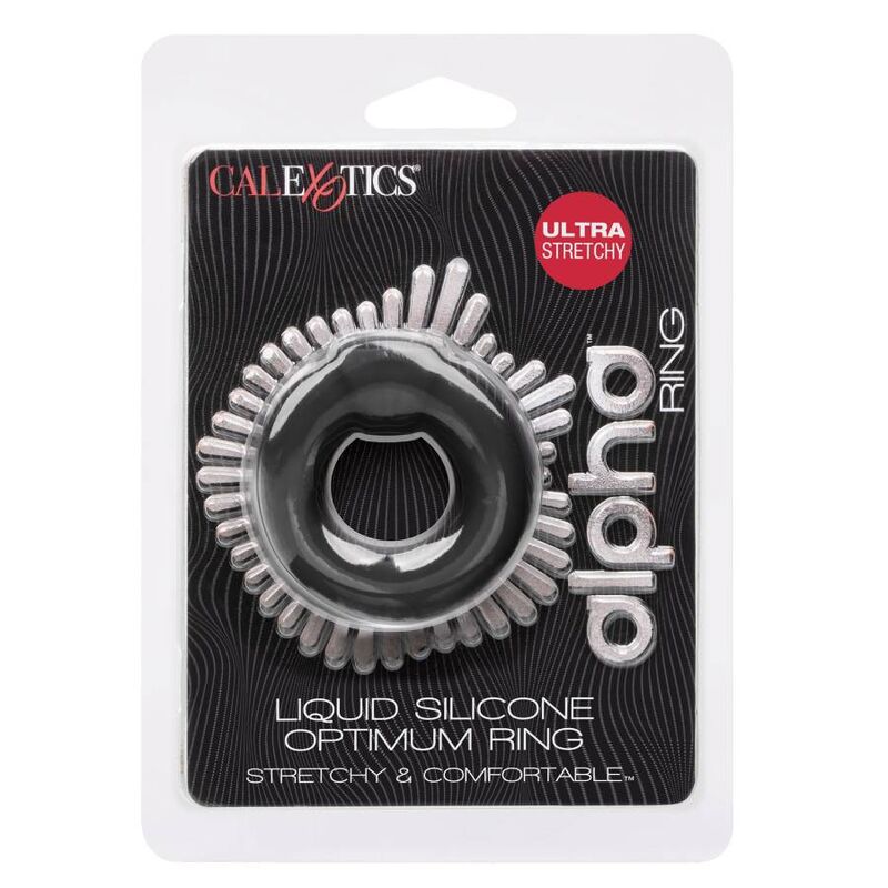 CALEXOTICS - ANELLO ALPHA OPTIMUM NERO – Cockring senza vibrazione – foto 8