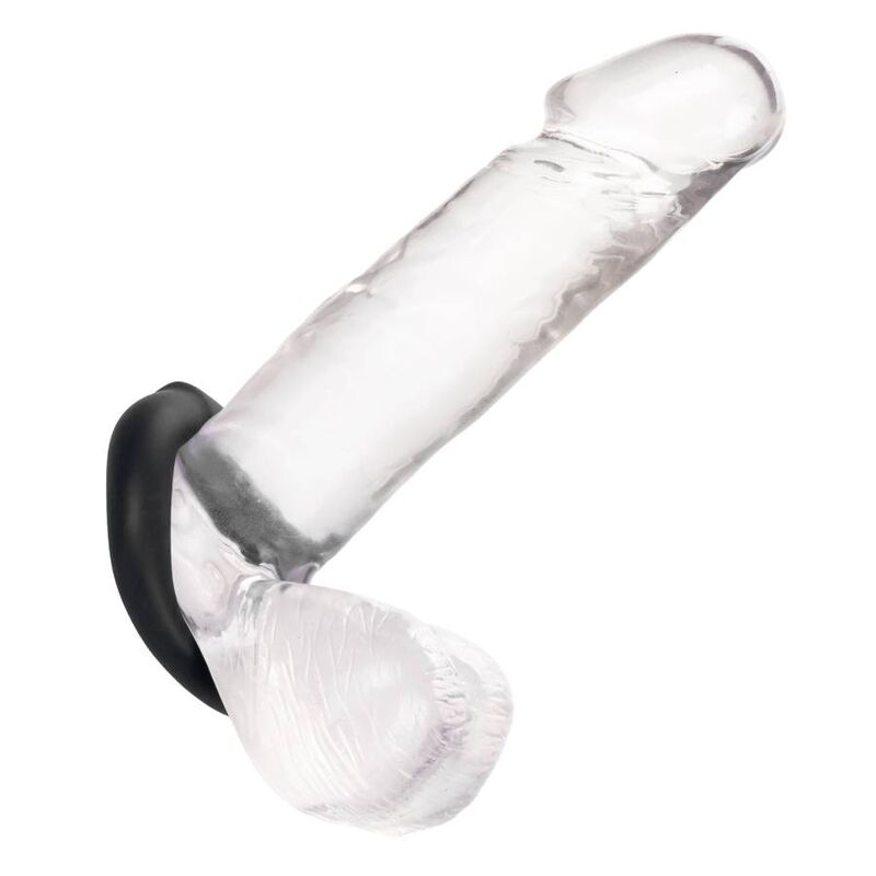 CALEXOTICS - ANELLO ALPHA OPTIMUM NERO – Cockring senza vibrazione