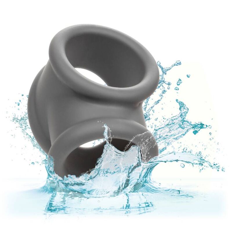 CALEXOTICS - ANELLO ALPHA PRECISION GRIGIO – Cockring senza vibrazione – foto 4