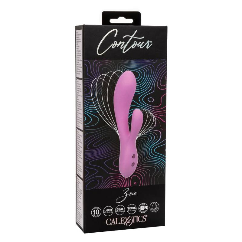 CALEXOTICS - CONTOUR ZOIE ROSA – Vibratori di coniglio – foto 14