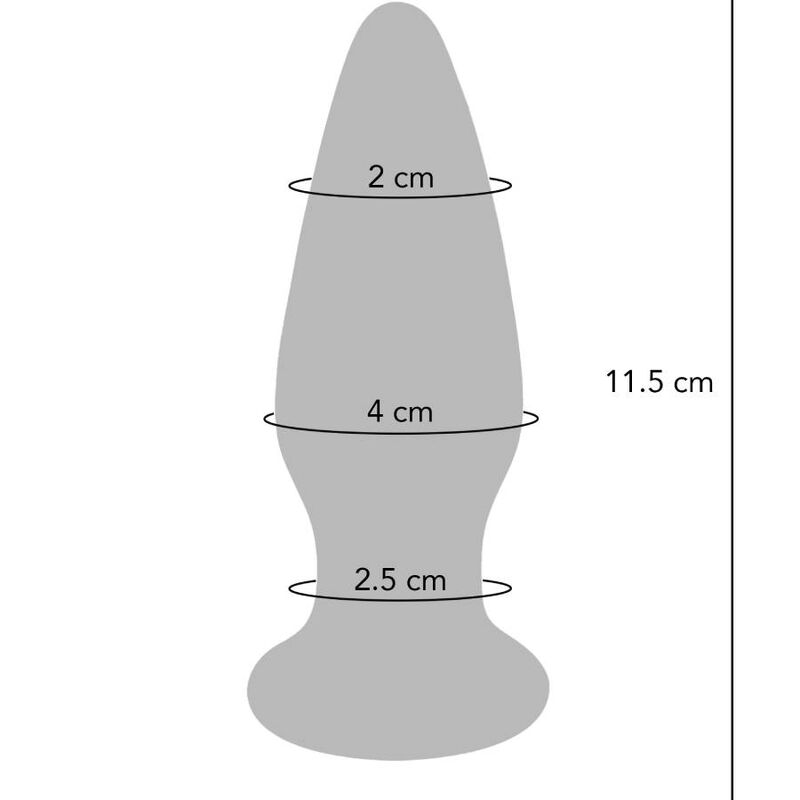 TOYJOY - THE SHINING BUTTPLUG IN VETRO VIBRANTE – Tappi anali – foto 2