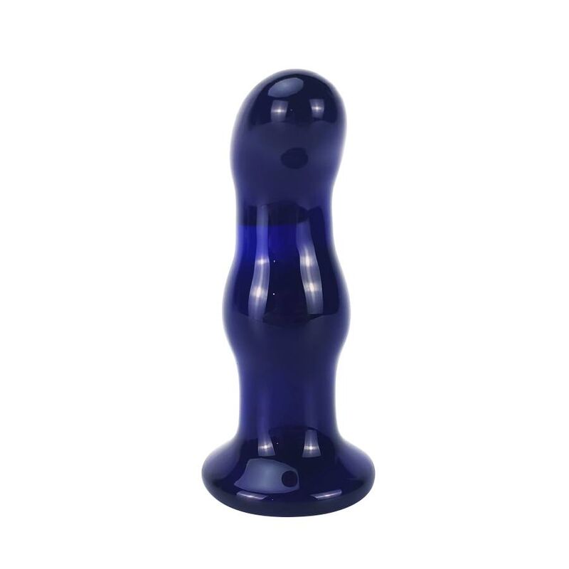 TOYJOY - THE GLEAMING BUTTPLUG IN VETRO VIBRANTE – Tappi anali – foto 3