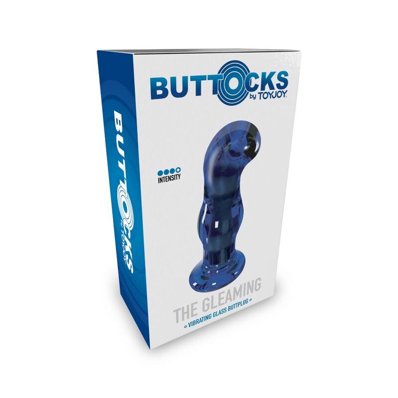 TOYJOY - THE GLEAMING BUTTPLUG IN VETRO VIBRANTE – Tappi anali – foto 10