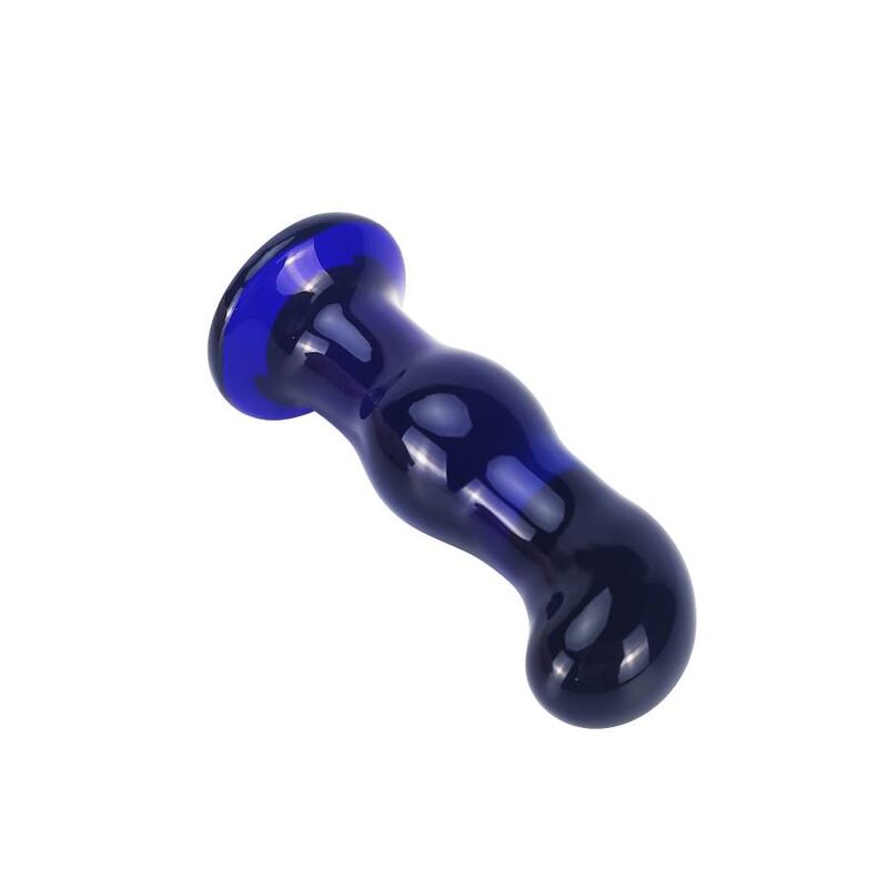 TOYJOY - THE GLEAMING BUTTPLUG IN VETRO VIBRANTE – Tappi anali – foto 8