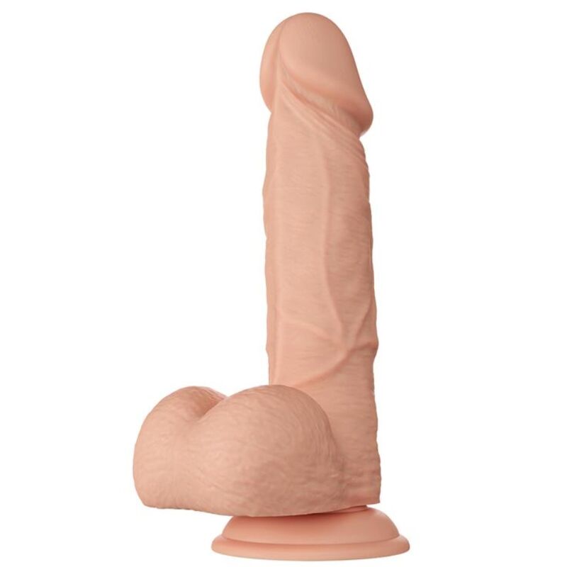BAILE - BELLISSIMO INCONTRO DILDO REALISTICO FLESSIBILE BAHAMUT 21.8 CM NATURALE – Falli senza vibrazioni