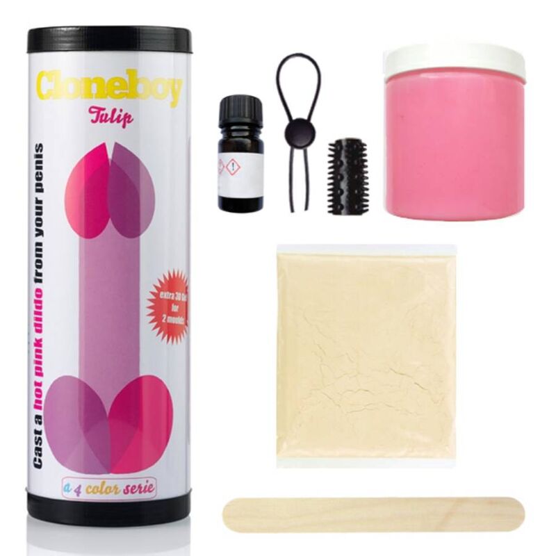 CLONEBOY - DILDO TULIPANO ROSA INTENSO – Clonatore del pene – foto 2