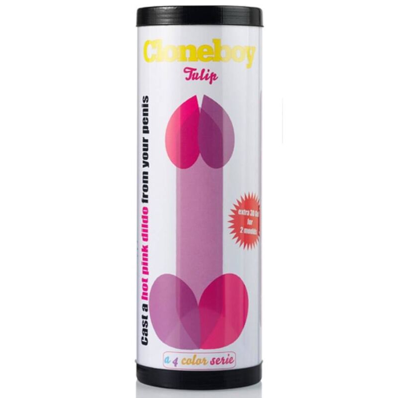 CLONEBOY - DILDO TULIPANO ROSA INTENSO – Clonatore del pene