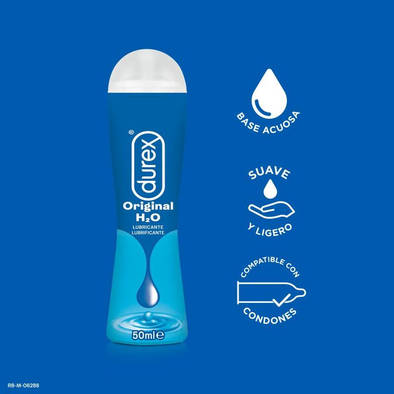 DUREX - DUREX PLAY LUBRIFICANTE NATURALE H2O 50 ML – A base d'acqua – foto 2