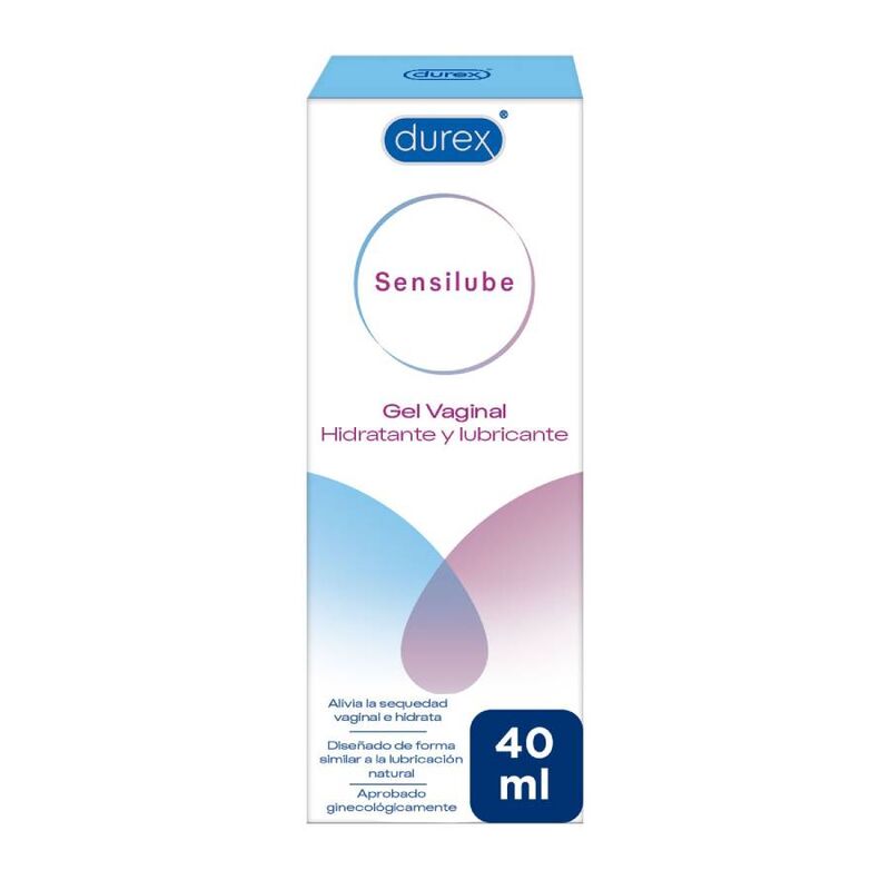 DUREX - SENSILUBE GEL LUBRIFICANTE IDRATANTE 40 ML – A base d'acqua